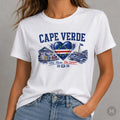 Cape Verde t shirt 2026 football flag tee gift cabo heart soccer top all sizes Unisex , , , Long Sleeve Tee