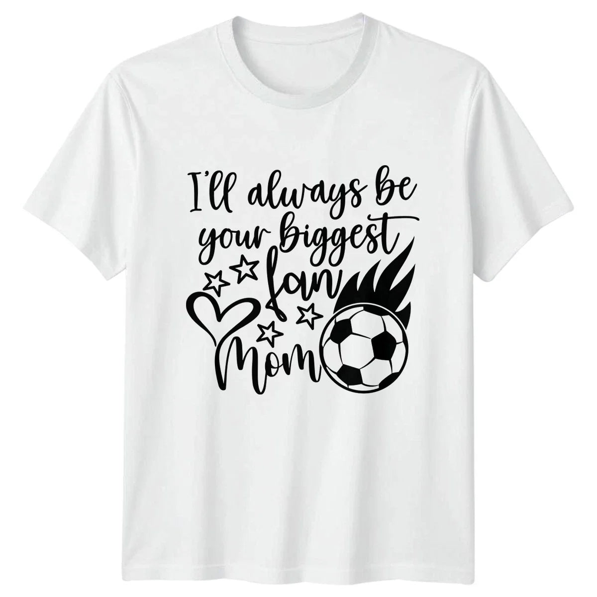 Ill Always Be Your Biggest Womens Soccer Mom Mothers Day Gift For Her Unisex , , , Long Sleeve Tee