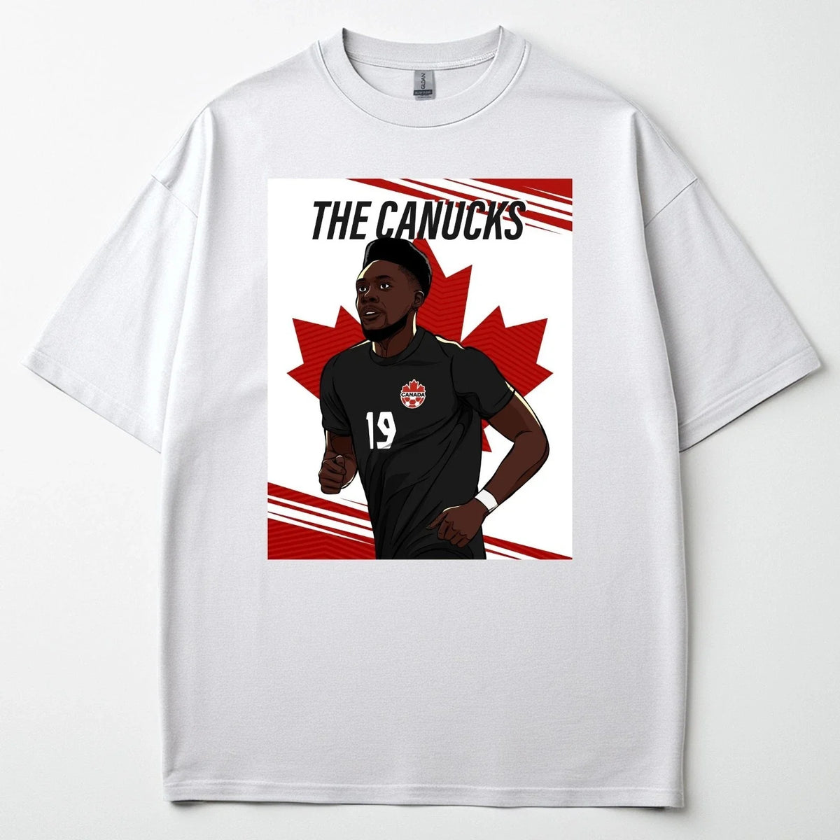 Alphonso Davies Canada Soccer Shirt The Canucks World Cup 2026 Fan Graphic Tee Unisex , , , Long Sleeve Tee