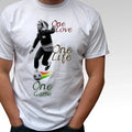 Bob Marley football white t shirt soccer rasta reggae top - mens and kids sizes Unisex , , , Long Sleeve Tee