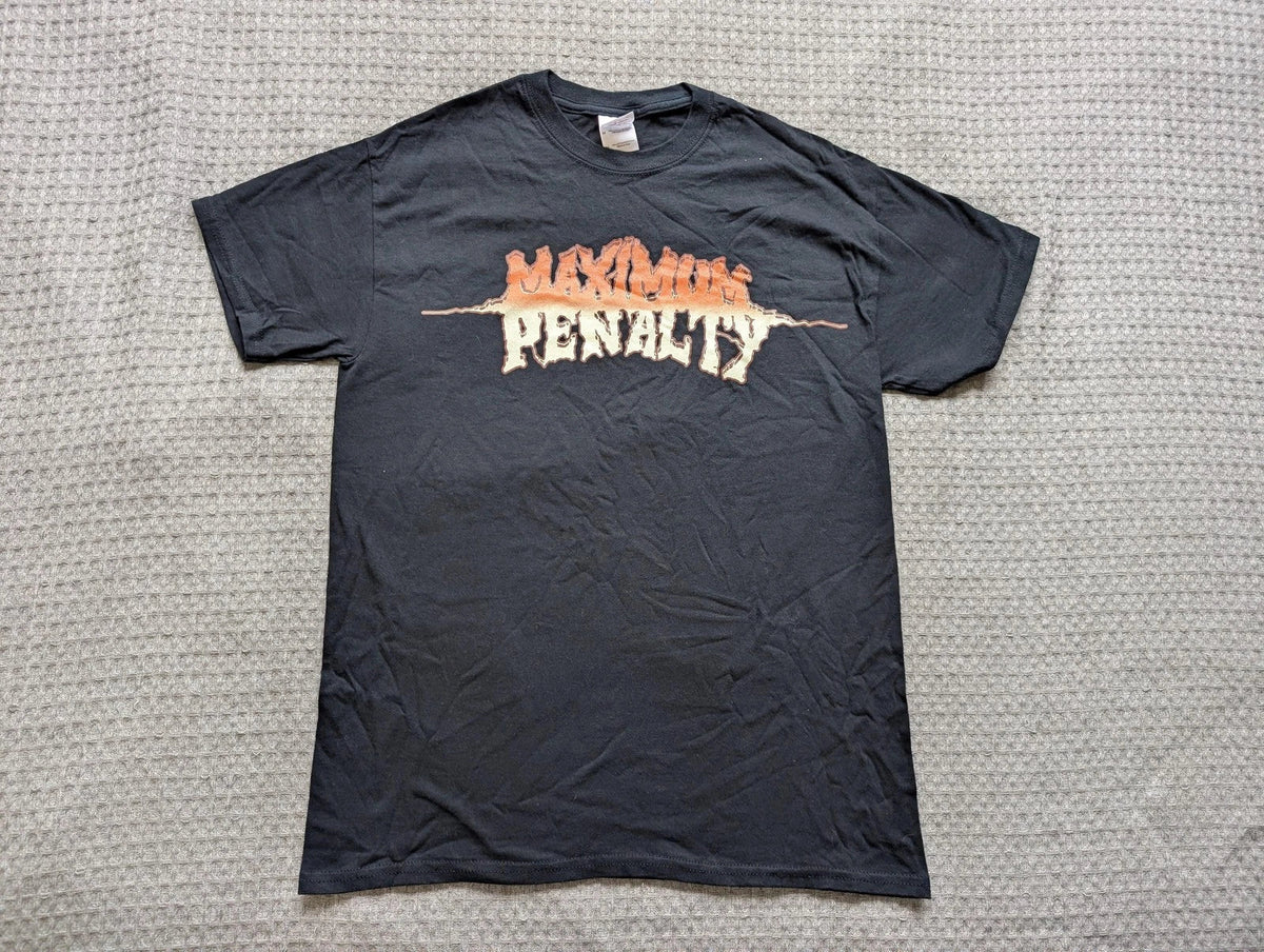 Maximum Penalty Shirt Mens Medium Black Hardcore NYHC Band Graphic Tee Gildan Unisex , , , Long Sleeve Tee