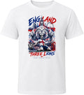 England Three Lions Soccer Football 2026 National Pride T Shirt Unisex , , , Long Sleeve Tee