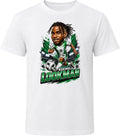 Ademola Lookman, Nigeria Caricature Soccer 2026 T Shirt Unisex , , , Long Sleeve Tee