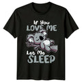 Funny Lazy Koala If You Love Me Let Me Sleep Animal Pun Unisex , , , Long Sleeve Tee