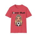Soccer Mum | Mom Holding Soccer Ball Unisex , , , Long Sleeve Tee