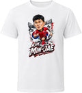 Kim Min-jae, South Korea Caricature Soccer 2026 T Shirt Unisex , , , Long Sleeve Tee