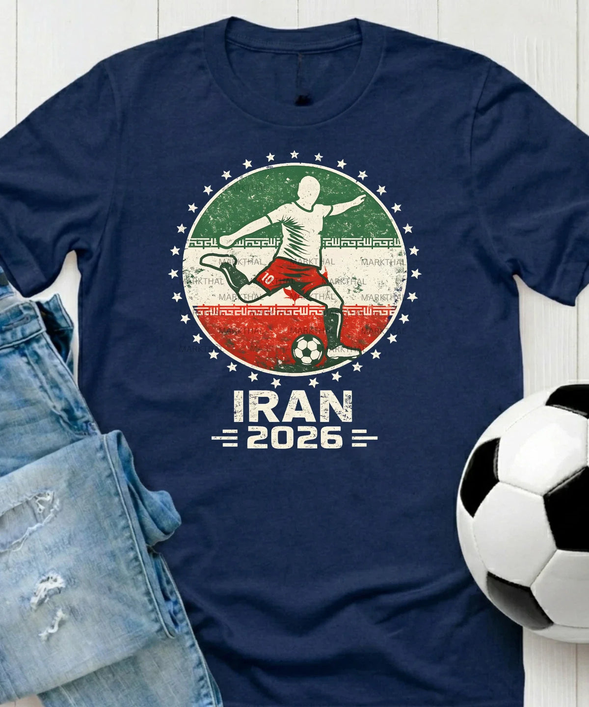 Iran 2026 World Soccer TShirt Futbol Shirt Iranian Flag Tee Gildan Unisex Unisex , , , Long Sleeve Tee