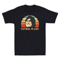 Futbol Is Life Retro Men's Funny Gift For Football Soccer Lovers Tee Top Unisex , , , Long Sleeve Tee