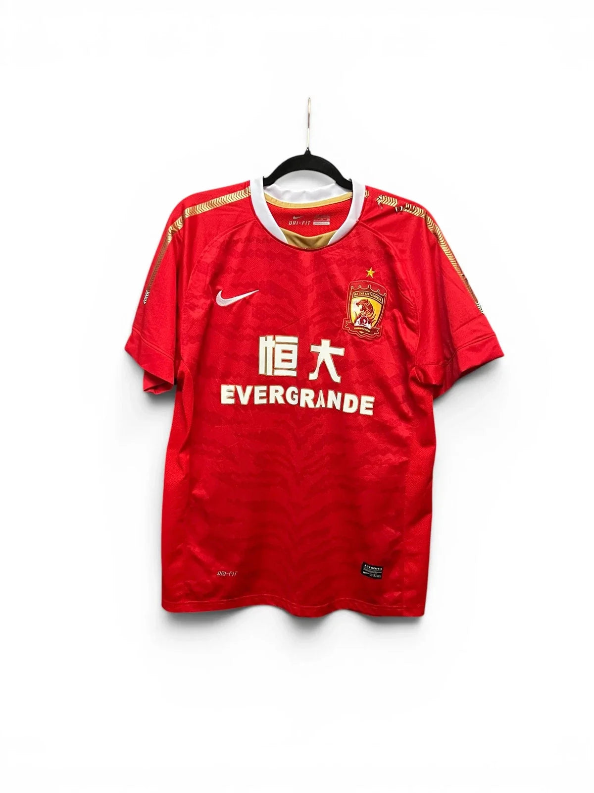 Guangzhou 2012 Soccer/Football Jersey, size xl Unisex , , , Long Sleeve Tee