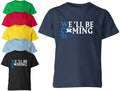 Scotland Football We'll Be Coming 2026 World Cup Unisex Kids Soccer Top Unisex , , , Long Sleeve Tee