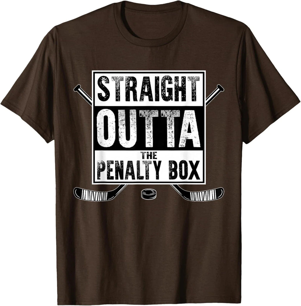 Ice Hockey Player Gift Straight Outta The Penalty Unisex Unisex , , , Long Sleeve Tee