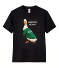 Viral Duck Wearing Mexico Unisex T Shirt Funny Football Fan Goose Meme Soccer Unisex , , , Long Sleeve Tee