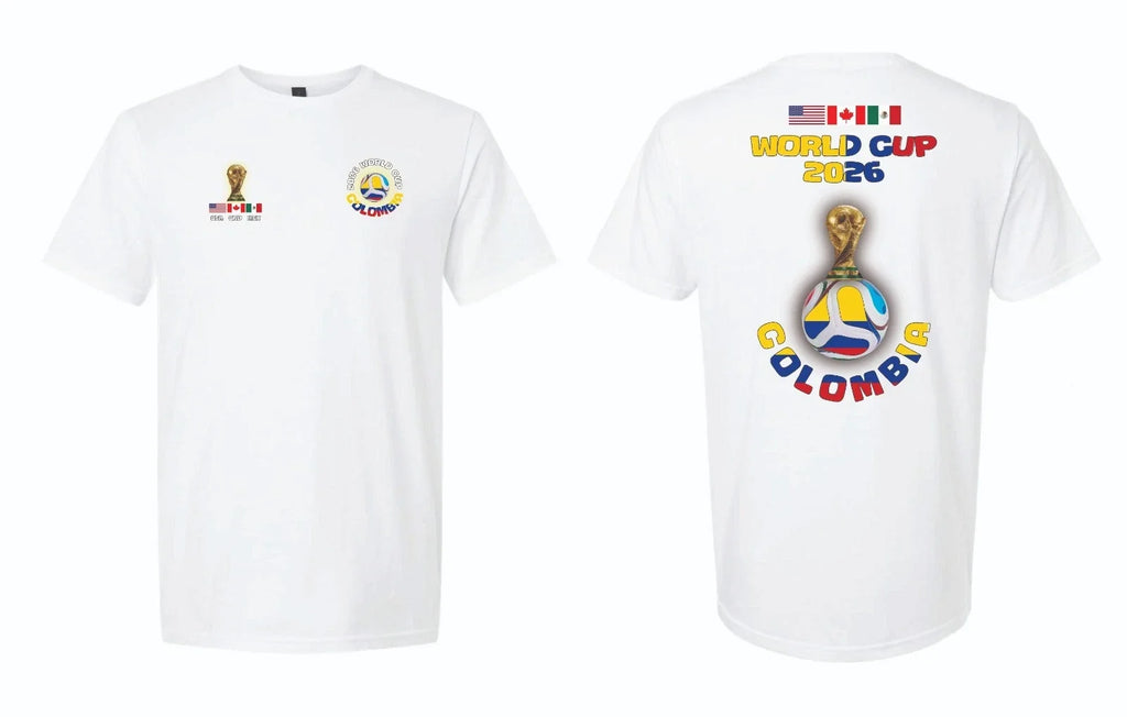 2026 WORLD CUP CUSTOM T SHIRTS Colombian Nation Team Seleccion De Colombia Unisex , , , Long Sleeve Tee