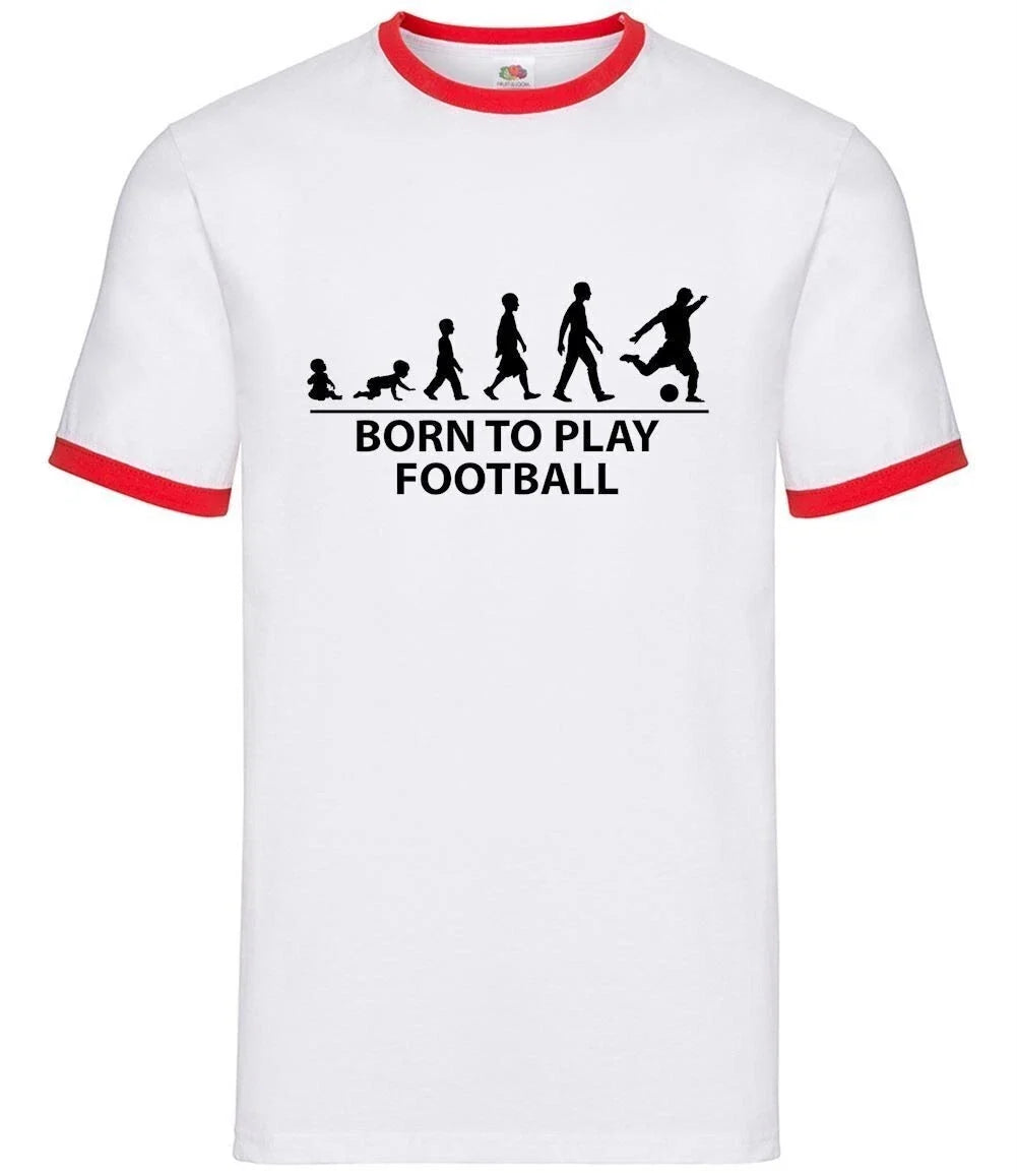 Born To Play Football - Men's Wrestler - Love Football Player Fan Team Unisex , , , Long Sleeve Tee