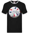 Country Football France - Mens Ringer - French Team Fan Soccer Footie Unisex , , , Long Sleeve Tee
