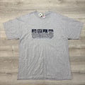 Toronto Canada Graphic T Shirt Mens XL Gray Tourist Travel City Skyline NWT Unisex , , , Long Sleeve Tee