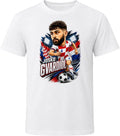 Josko Gvardiol, Croatia Caricature Soccer 2026 T Shirt Unisex , , , Long Sleeve Tee