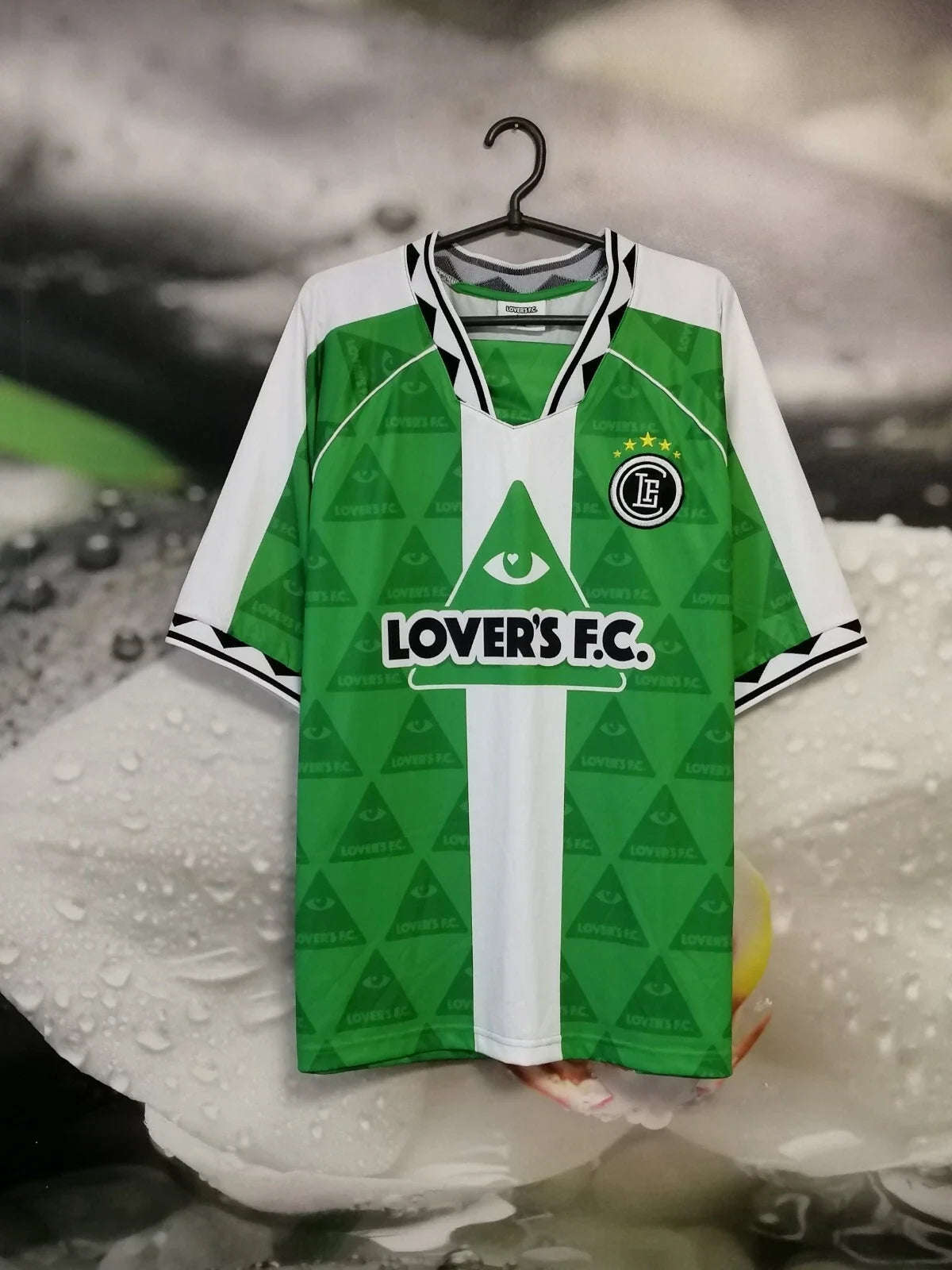 Lover's Football Club shirt jersey camiseta Lover's FC x H&M #4 size L - XL Unisex , , , Long Sleeve Tee