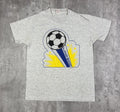 Vintage 90s Soccer Tournament Art Promo T Shirt Mens size M Unisex , , , Long Sleeve Tee