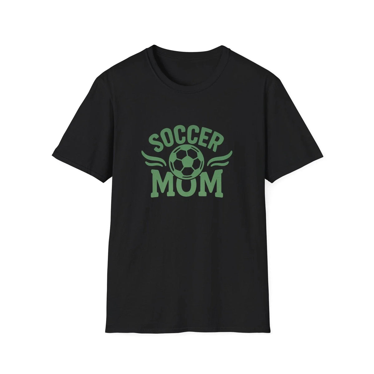 Game-Day Green “Soccer Mom” Unisex , , , Long Sleeve Tee