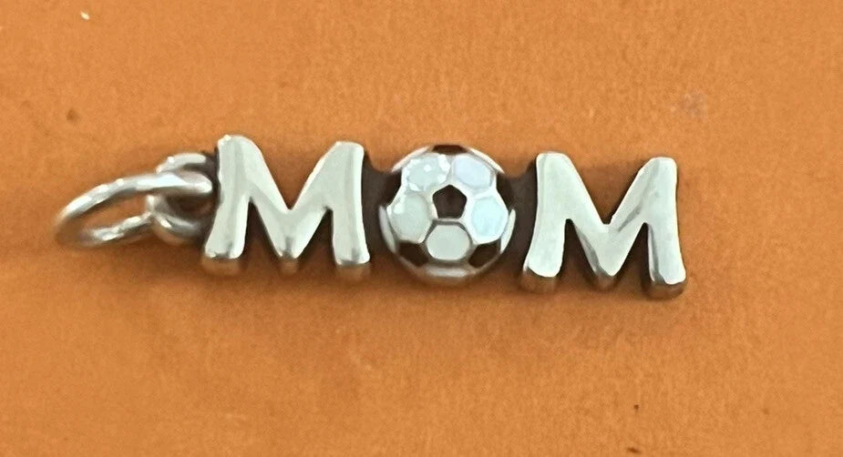 James Avery Retired Sterling Silver Soccer Mom Charm Unisex , , , Long Sleeve Tee