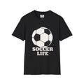 Soccer Life , Sports Tee Gift for Soccer Lovers, Unisex Soccer Shirt, Unisex , , , Long Sleeve Tee