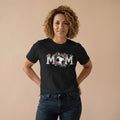 Floral Soccer MOM | Mom Soccer Tee, Mothers Day Gift, Vintage Unisex , , , Long Sleeve Tee