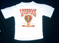 Vintage Liverpool FC T Shirt 90s Anfield The Reds White Rare Retro Football Tee Unisex , , , Long Sleeve Tee