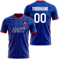 Haiti Black Gold Soccer Jersey Custom Name Number Football Shirt Mens Fan Gift Unisex , , , Long Sleeve Tee