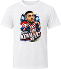 Mateo Kovacic, Croatia Caricature Soccer 2026 T Shirt Unisex , , , Long Sleeve Tee