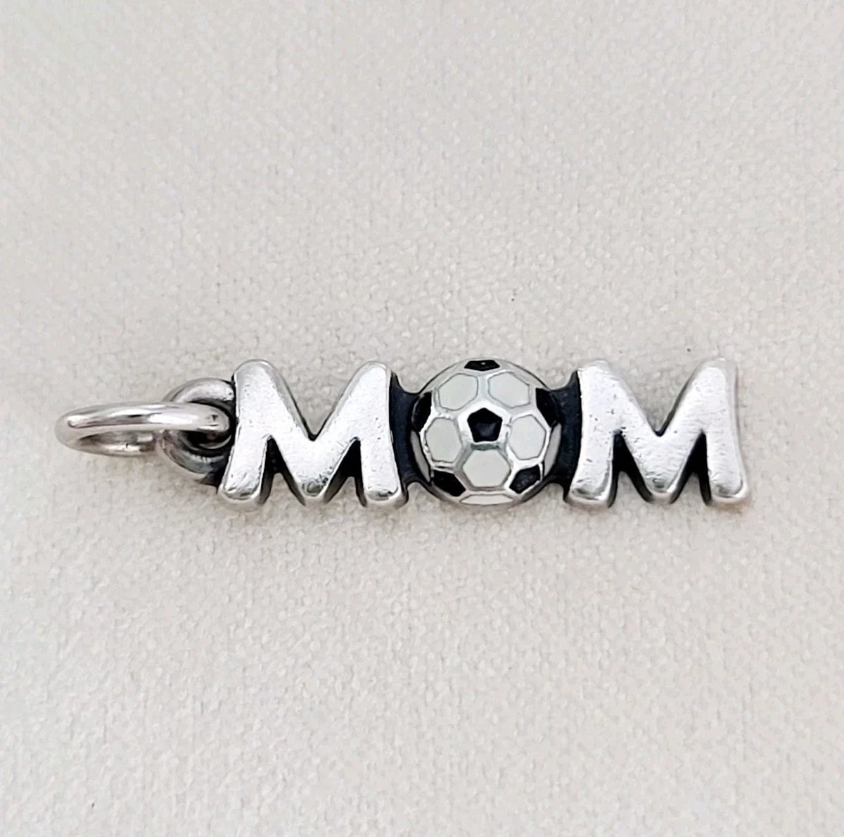 James Avery Retired Enamel Soccer Mom Charm Unisex , , , Long Sleeve Tee