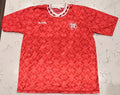 Vintage Soccer Shirt Adult Large Made In The U.S.A. Unisex , , , Long Sleeve Tee