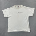 Vintage Fruit Of The Loom Mens XL White T Shirt Futbol 2004 East Graphic Tee 90s Unisex , , , Long Sleeve Tee