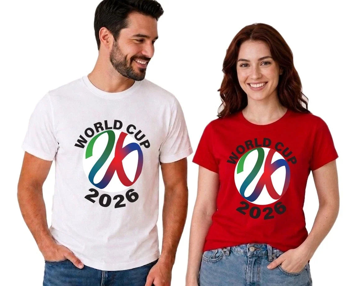 World Cup 2026 Soccer Cup Adult Kids T Shirt Football Fan Unisex Tee Gift S-2XL Unisex , , , Long Sleeve Tee