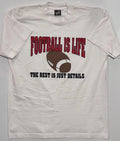 VTG (Football Is Life) Rare Fruit Of The Loom BEST Tag 1993 Adult L Unisex , , , Long Sleeve Tee