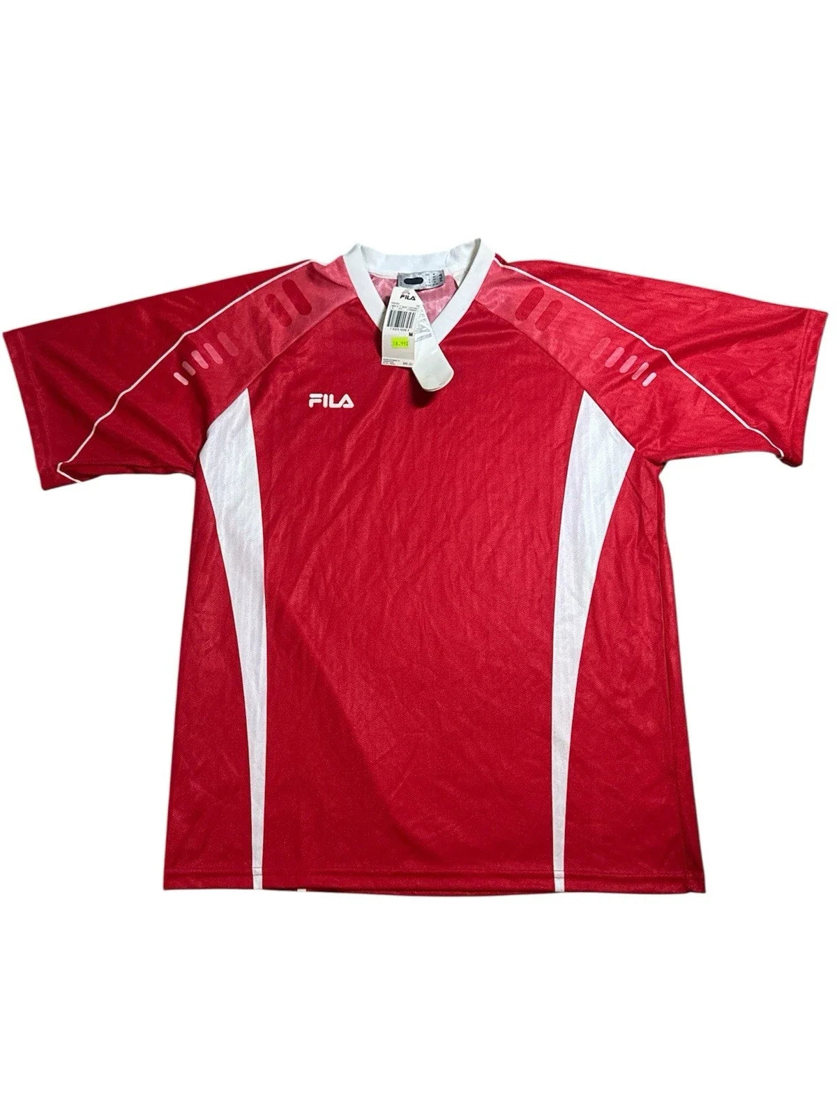 NWT Vintage 90s Fila Mens Short Soccer Jersey Kit Shirt Retro Sports Classic Unisex , , , Long Sleeve Tee