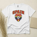 Spain 2026 Football Fan T Shirt Soccer Supporters Gildan Cotton Family Top Unisex , , , Long Sleeve Tee