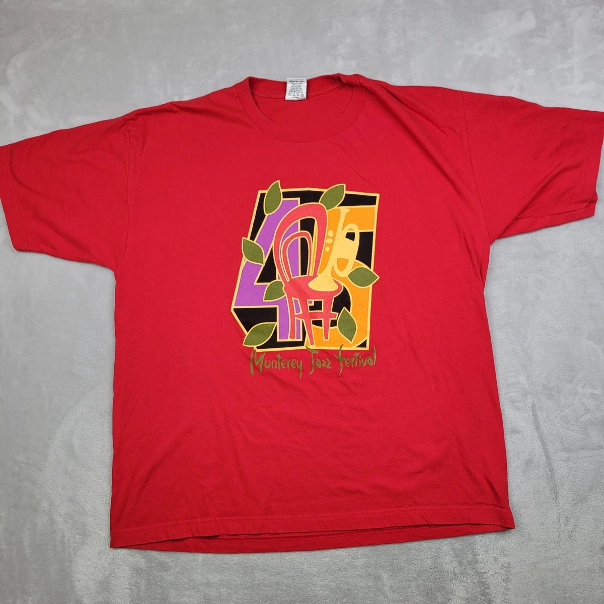 Monterrey Jazz Festival Shirt Mens XL Concert Tour Band Merch Fest Vintage Y2K Unisex , , , Long Sleeve Tee