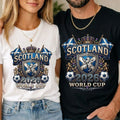 Scotland World Cup 2026 Football Fan Unisex T Shirt Kids Scottish Soccer Tee Unisex , , , Long Sleeve Tee