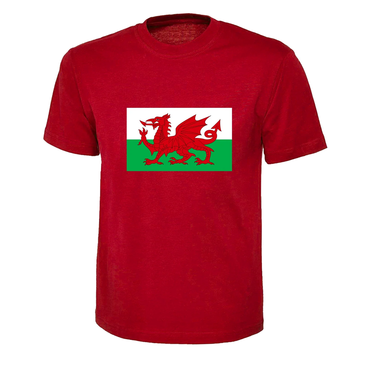 Wales Flag Red Dragon for Adult, Children Ladies World Cup Football 2026 Unisex , , , Long Sleeve Tee