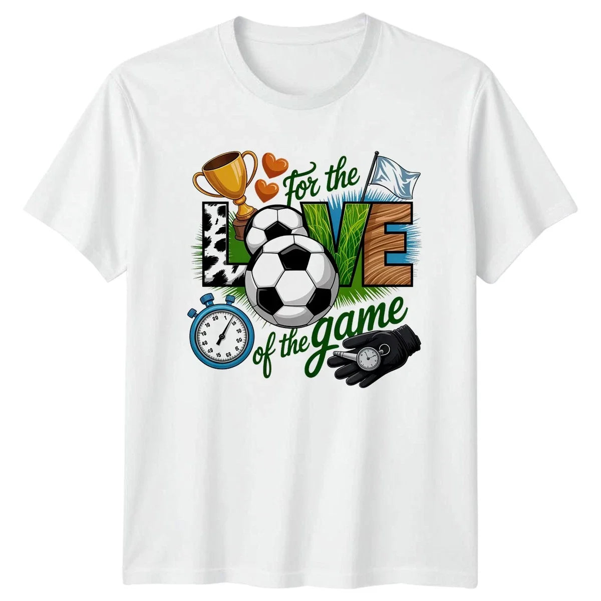 For The Love Of The Soccer Fan Football Birthday Gift For Him And Her Unisex , , , Long Sleeve Tee