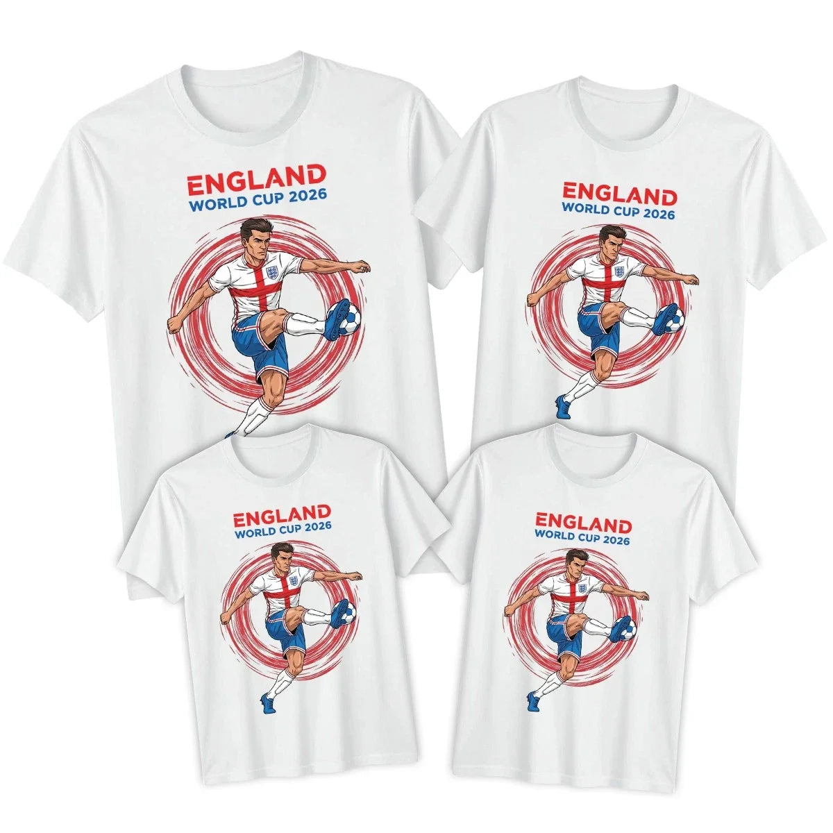 2026 England Family T Shirts Football Coming Home Soccer Tee Unisex , , , Long Sleeve Tee