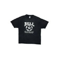 Vintage Soccer Bell Peace Mens XL Black Football Graphic Print Alstyle Unisex , , , Long Sleeve Tee