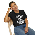Proud Soccer Mom , Unisex Softstyle Tee for Sports Moms, Gift Unisex , , , Long Sleeve Tee