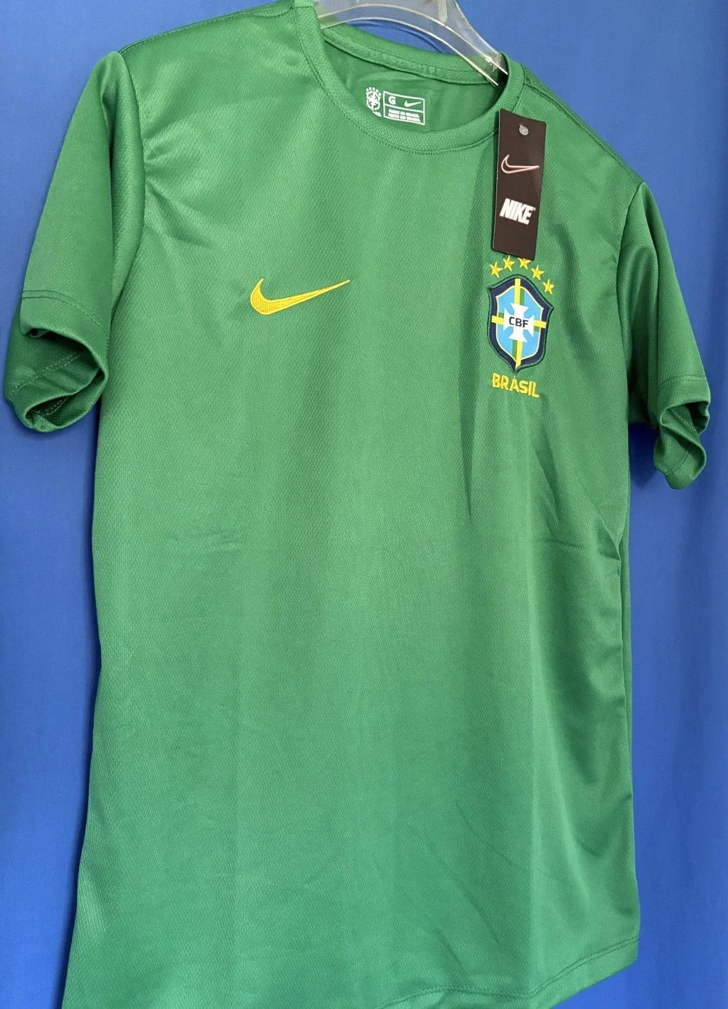 23" ARMtoARMFI x 29" LENGTH BRAZILIAN CREW NECK DRI-FIT SOCCER WORLD L/G Unisex , , , Long Sleeve Tee