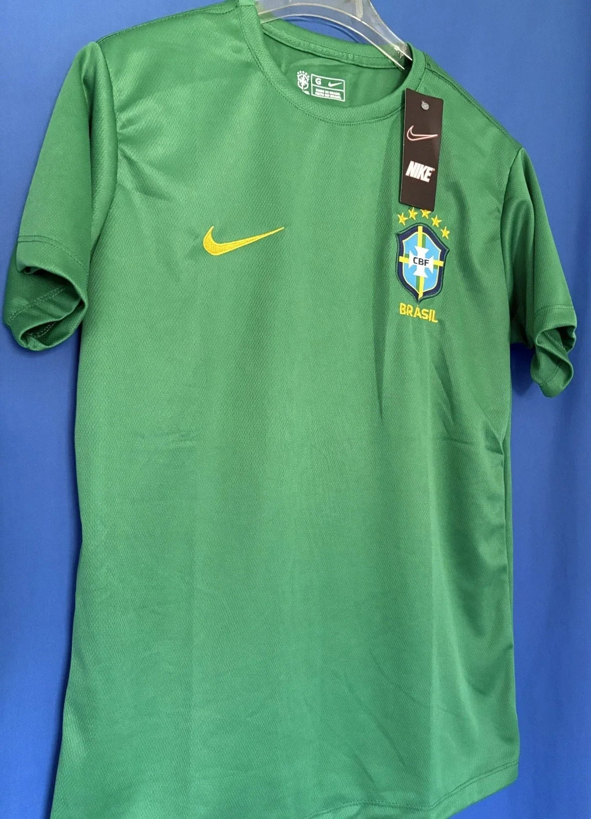 23" ARMtoARMFI x 29" LENGTH BRAZILIAN CREW NECK DRI-FIT SOCCER WORLD L/G Unisex , , , Long Sleeve Tee