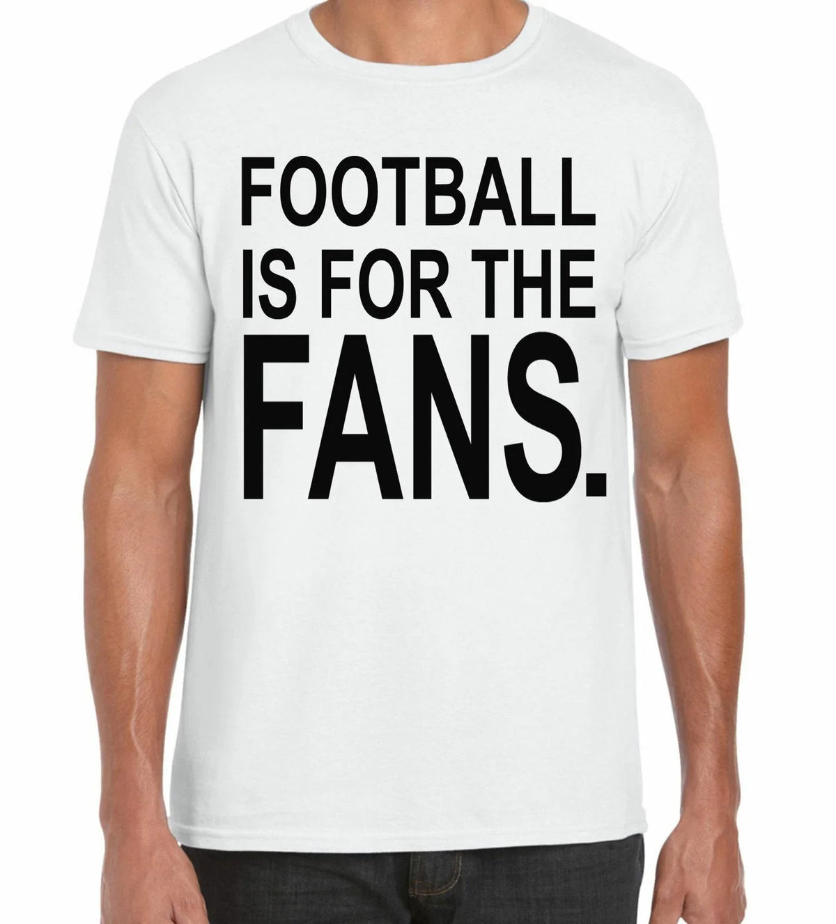 Football is for the Fans T Shirt - European Super League Soccer Unisex , , , Long Sleeve Tee