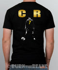 Ronaldo T Shirt Cristiano CR7 Portugal Soccer Football Fan Graphic Tee Unisex , , , Long Sleeve Tee