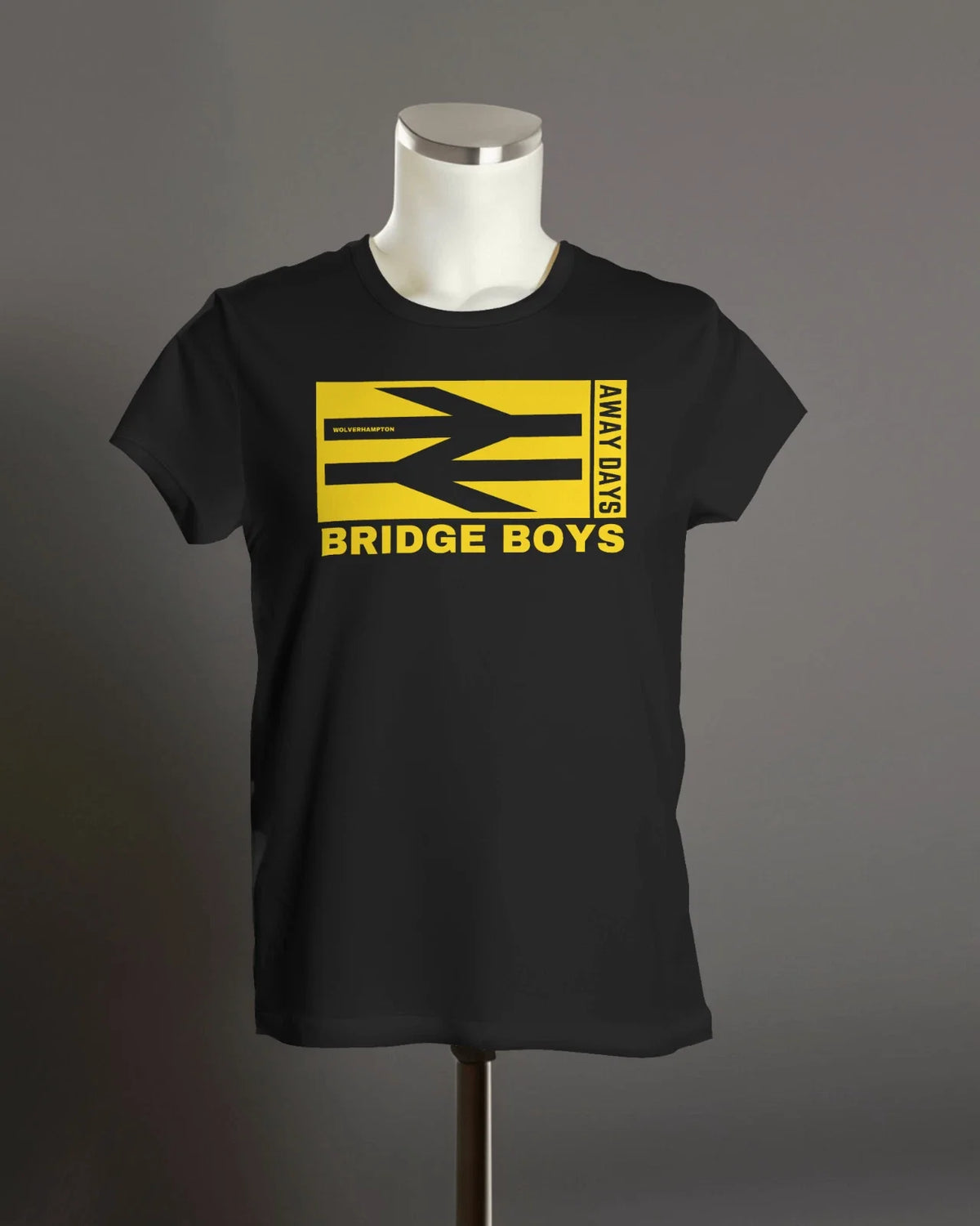 BRIDGE BOYS Away Days | Wolverhampton Hooligans Molineux Gold Subway Yam Unisex , , , Long Sleeve Tee