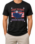 Coast to Coast 2026 Soccer Nation USA Soccer Fan Patriotic T Shirt Unisex , , , Long Sleeve Tee